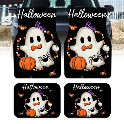 Avtomobil döşəmə paspasları — car floor mats, easy to - t828qcjd-halloween-13-3344cmtwo-piece-set