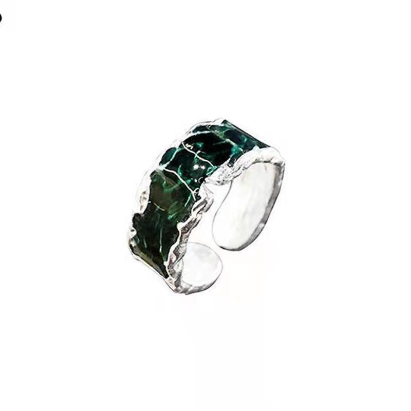 Return I really Opening personality Ring And green Versatile Ring Flame Diablo Versatile personality men and women lovers