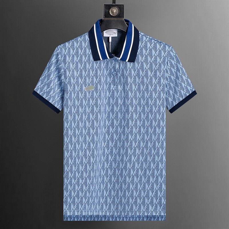 High-Quality Authentic Cross-Border Polo Shirt, Short-Sleeve, Turn-Down Collar, Summer Classic, Men's Embroidered Casual European and American Hot-Selling Item