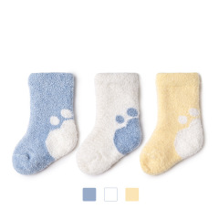 Autumn and winter sleeping socks baby cotton socks winter baby sleeping socks children's indoor warm socks thickened sleeping socks manufacturer