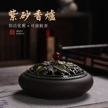 一件代发 大号紫砂蚊香炉创意陶瓷多用线香锥香座檀香炉 多款可选