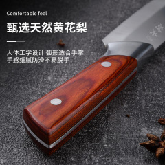 Butcher knife set for slaughtering pigs, cows, and sheep, including bloodletting, deboning, slicing, and carving knives, commercial use.