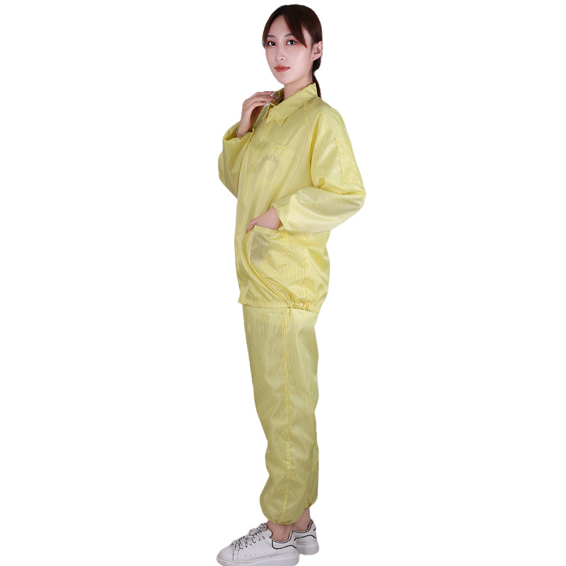 S; 옐로우 라펠 스플릿 슈트