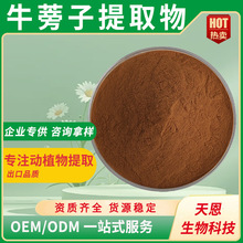 牛蒡子提取物水溶牛蒡子浓缩粉牛蒡子甙苷多糖食品级保健品原料粉