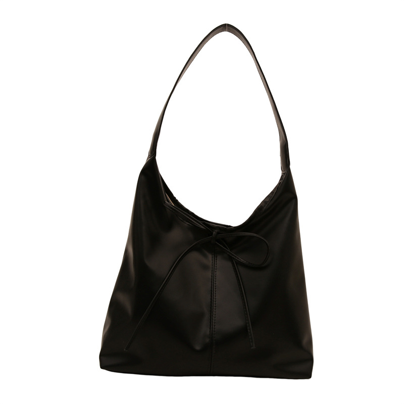 Bolsa de brazo coreana de gran capacidad para mujeres 2024 otoño y invierno nueva textura bolsa de hombro de gran capacidad