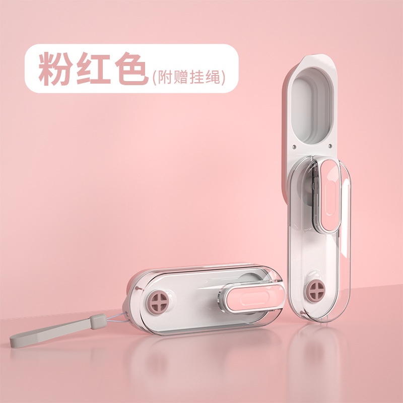 Nuevo perro salida agua taza perro hervidor portátil caminar taza perro caminar botella de agua PET beber agua alimentación dispensador de agua