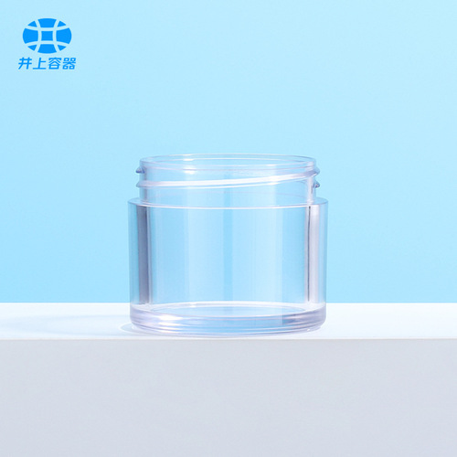 Pet plastic bottles for injection molding with thick walls, series of Ito Shokuhou, cosmetic eye creams, face creams, skincare products, and refill bottles