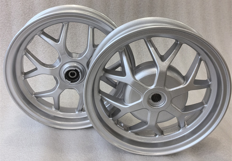 10inch Yamaha 100Cc Motorcycle Fuxi Wheel Motorcycle Rim Modified Vehicle Aluminum Wheel Batch Steel Wheel Hub
