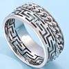 Accessory stainless steel, chain, ring for beloved, European style