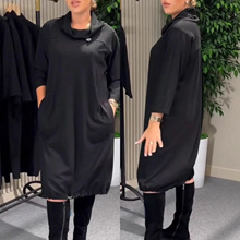 跨境亚马逊外贸2025秋冬新款欧美纯色宽松舒适卫衣运动衫女