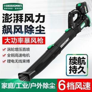 German Minette high-power lithium battery storm gun hair dryer charging blower soot blower dust collector snow blower