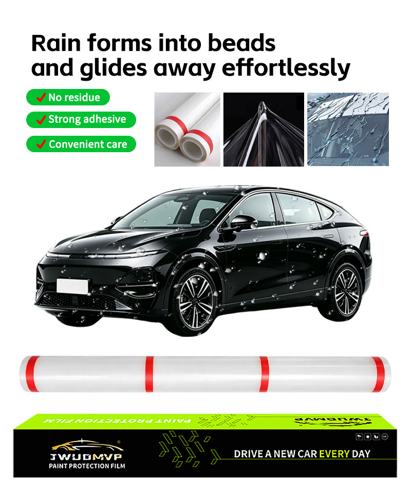 Cross-border exclusive supply of super-hydrophobic lotus leaf effect car paint protection film, self-healing, high-quality, heat-repairable TPU PPF