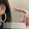 0315 [Rhinestone 925 Silver Needle] One-Pair