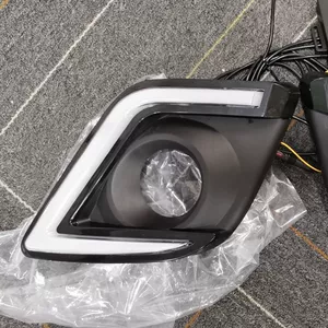 15-16 Toyota Hilux Vigo üçün ikirəngli LED gündüz işıqları duman işıqları dönmə siqnalları