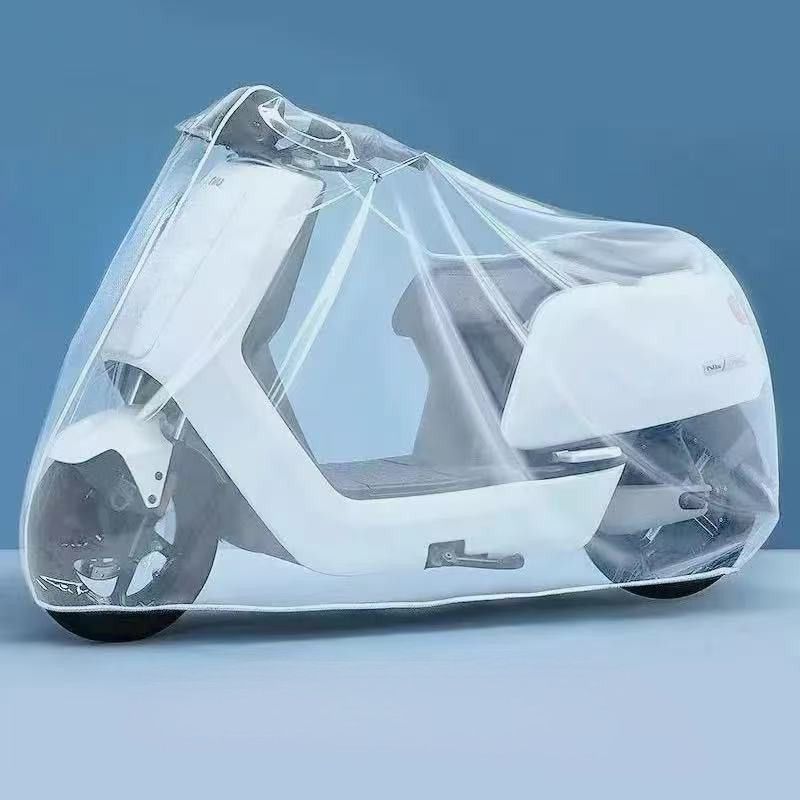 Vehículo eléctrico protector solar a prueba de lluvia a prueba de polvo chaqueta lluvia batería coche cubierta de lluvia bicicletas cubierta de ropa de motocicleta cubierta de lluvia