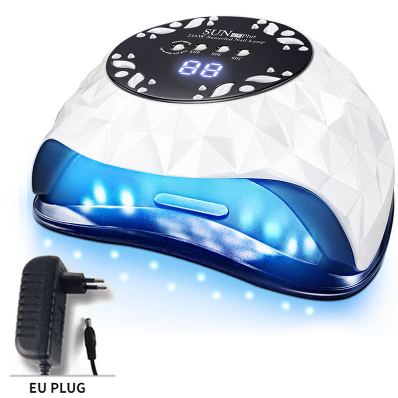 ハイパワーマニキュアジェルネイルランプ、インテリジェントセンサーLED/UVネイル光線療法マシン、速乾性マニキュアジェルネイルベーキングランプ|undefined