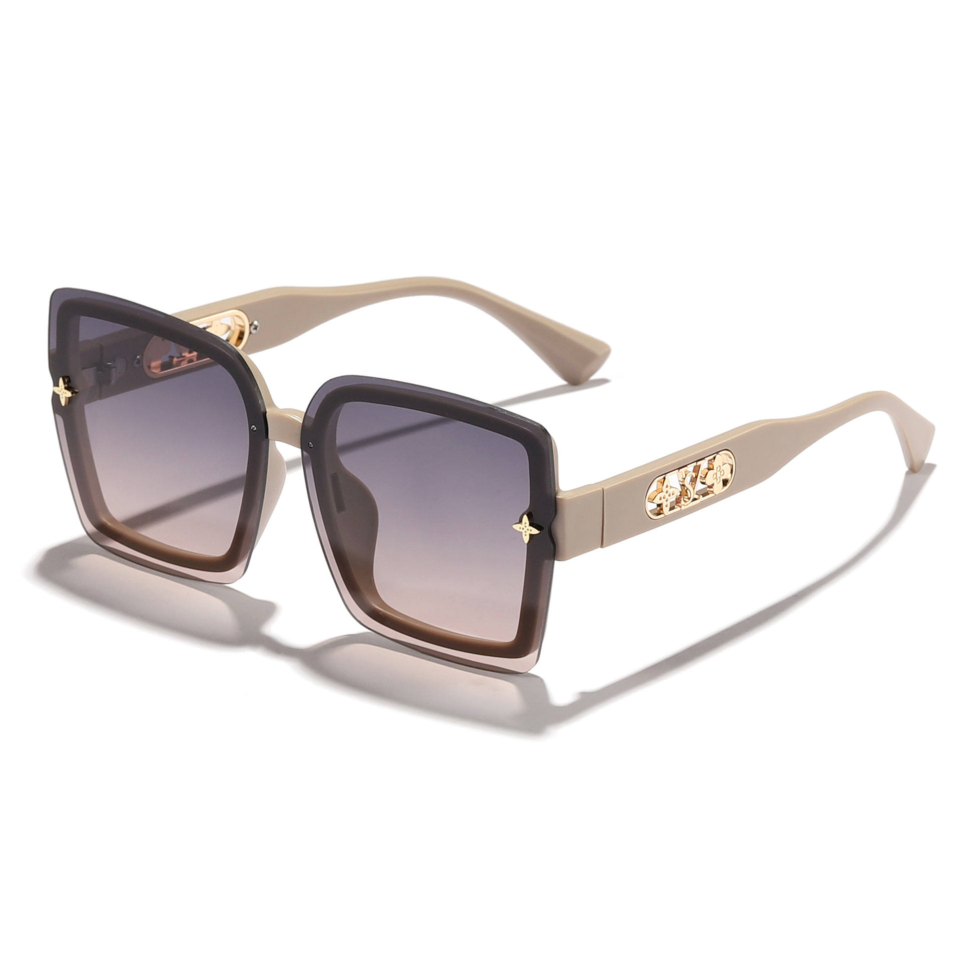 Tabletas de té gris con marco de té de arroz