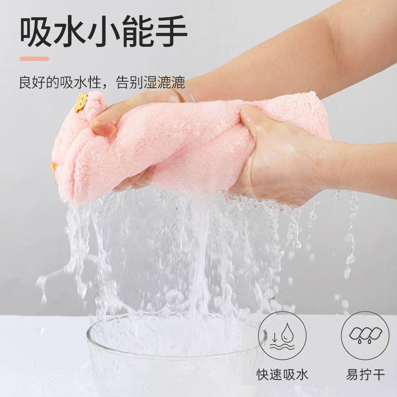 Dry towel, quick dry shower cap, hat, increased thickness, water absorbent