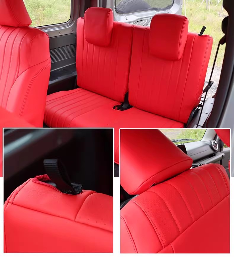 2019-25 New Jimny Jb74 Seat Cushion Jimny Interior Modification Accessories Special Full-Cover Leather Seat Cover
