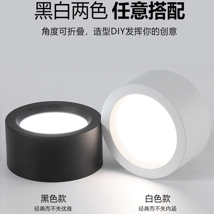 Популярная LED маленькая круглая высокая яркость низко освещенная пористая живой свет потолок лампа