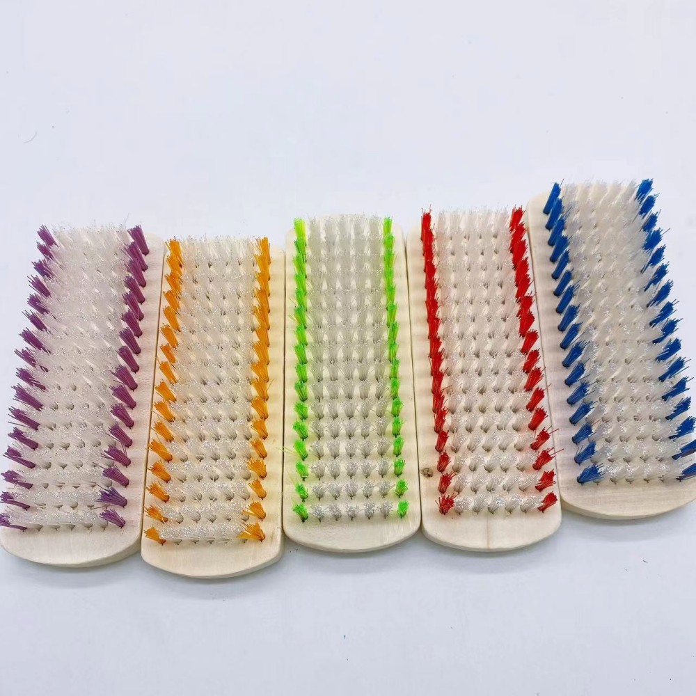 Cepillo cuadrado de plástico de dos colores Cepillo cuadrado cepillo de ropa limpieza descontaminación hogar energía multicinética multiusos cepillo de zapatos cepillo grande