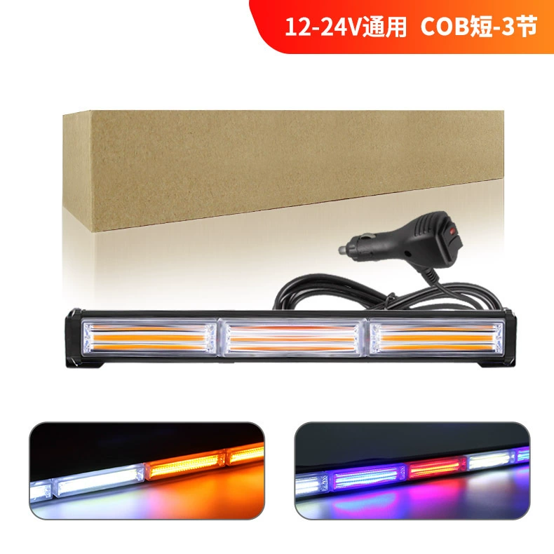 COB длинная полоса крыши свет Однорядный бар легкий грузовик средняя чистая вспышка свет грузовик дорожка спасательный свет светодиодный предупреждающий световой сигнал