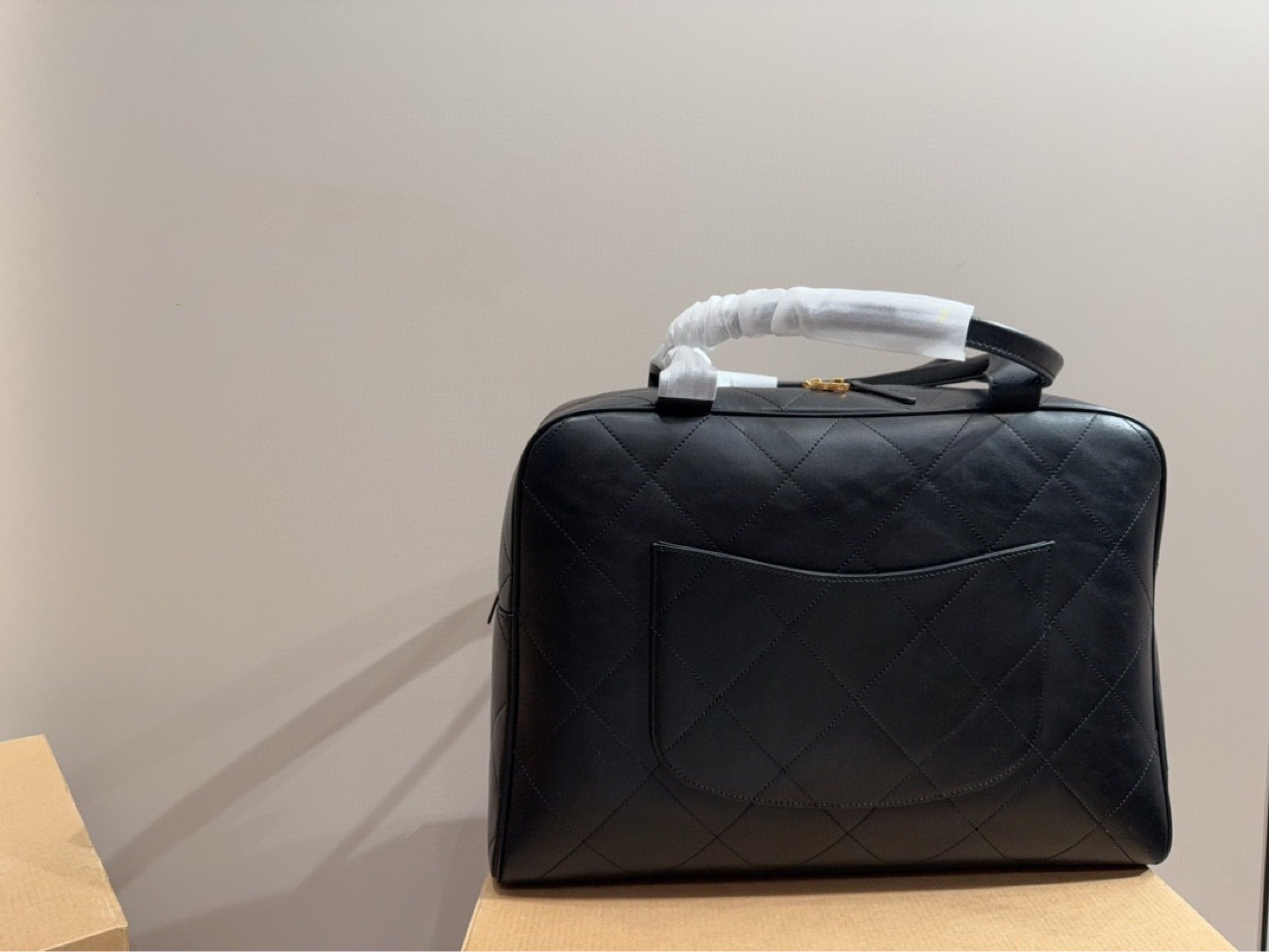 Chic Vintage Bowling Handbag