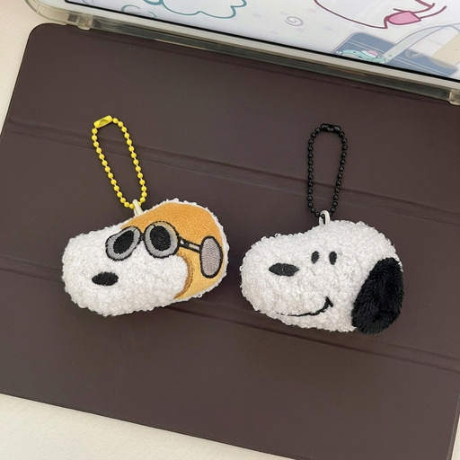 Smiling Snoopy doll DIY hairpin, bag, hat, shoe, sock pendant, cartoon socks, mobile phone accessories, decoration