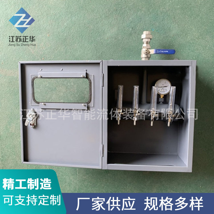 二氧化碳接头箱混合气点阀箱乙炔终端箱氩气氧气空气终端箱接头箱