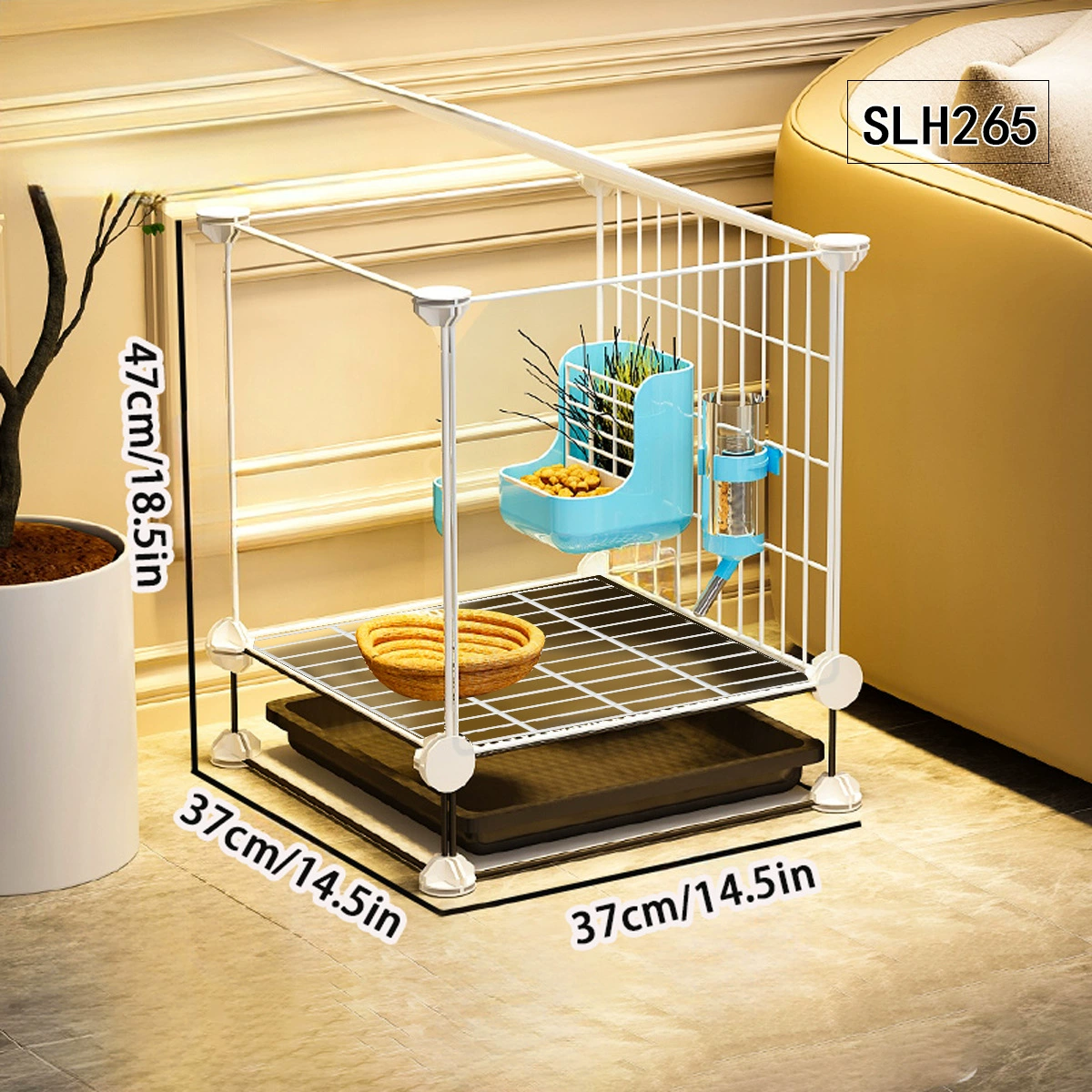 Прозрачный кроличий домик для дома, очень большой, с туалетом, зашифрованный голландский кроличий/морской свинки/грызунов клетка, кроличье гнездо, клетка для кроликов