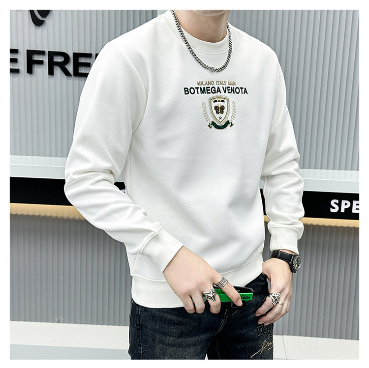 Felpa con cappuccio da uomo primavera e autunno marchio alla moda con girocollo versatile capispalla a maniche lunghe 2023 nuova tendenza della moda maschile_voghion.com