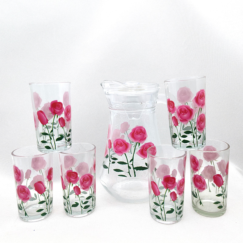 Glass set for home use