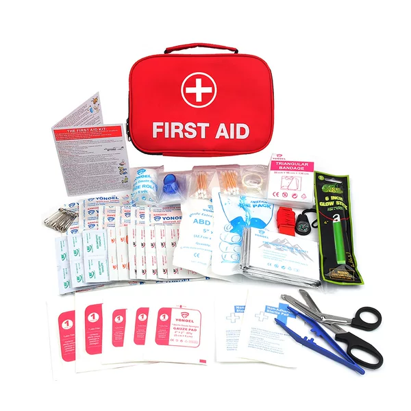 First Aid Kit Outdoor Car Emergency Medical Accessories Storage Bag Office Home Travel Convenient Portable First Aid Kit