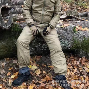 Loose outdoor cotton pants men's winter thick pants waterproof ski pants full zipper camouflage pants