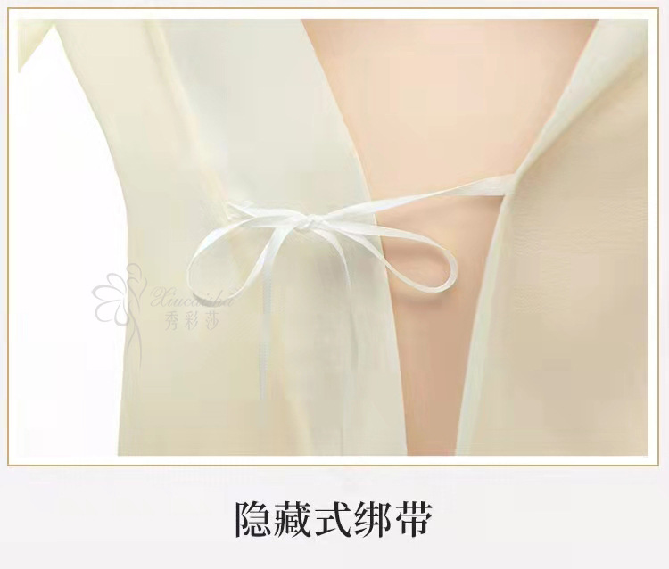 Antique National Fashion Sexy Underwear Bellyband Hanfu Pajamas Nightgown Dating Gown — detail image 15