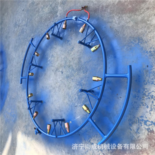 Annular pipe flame heater pipeline heater for construction site heater parameters picture before Pipe Welding