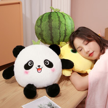 可爱网红熊猫抱枕毯两用午睡盖毯车载空调被夏凉被沙发飘窗靠垫批