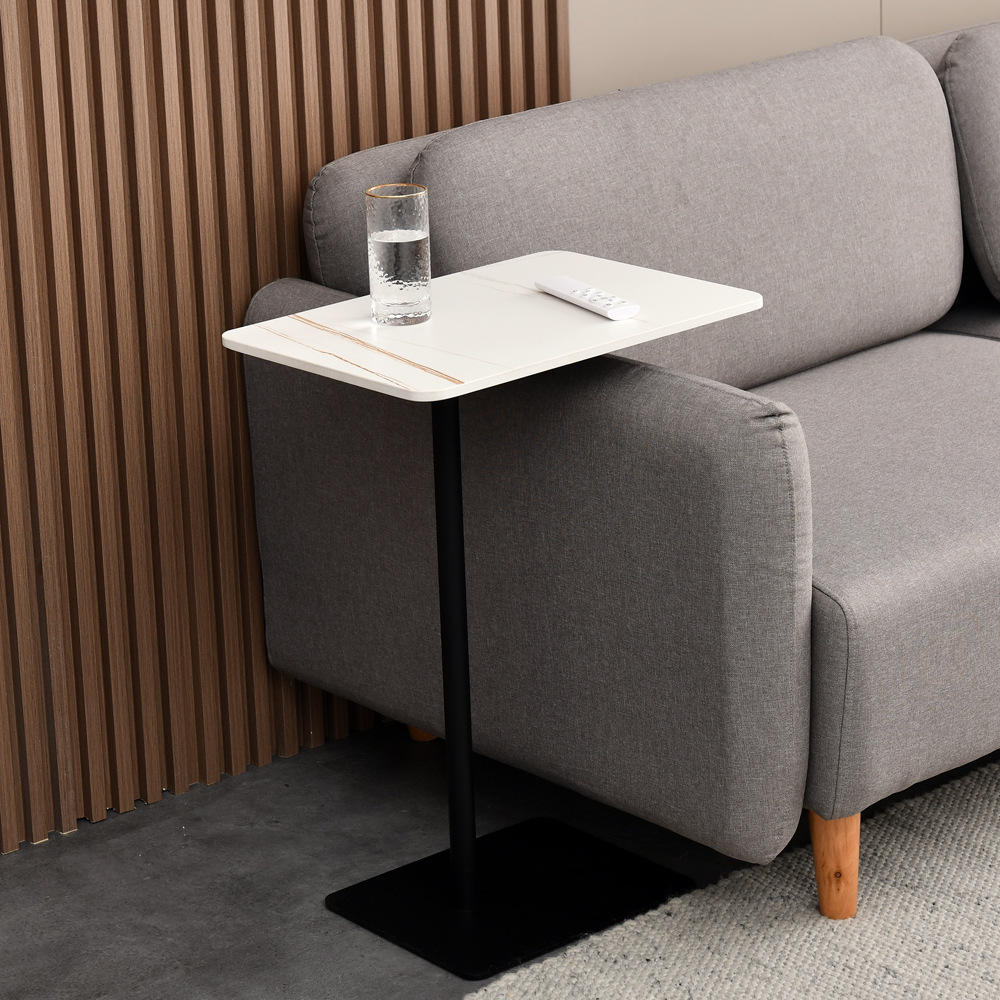 Marble small table, living room sofa side table, apartment tea table, mini light luxury, movable desk, corner table, corner stand