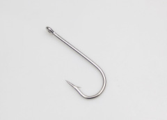 Fishing Hook Bulk Sea Fishing Long Handle Hook Tube Pay With Hole Has Barbed Sea Hook Catfish Black Seabream Lure Worm Hook Wholesale