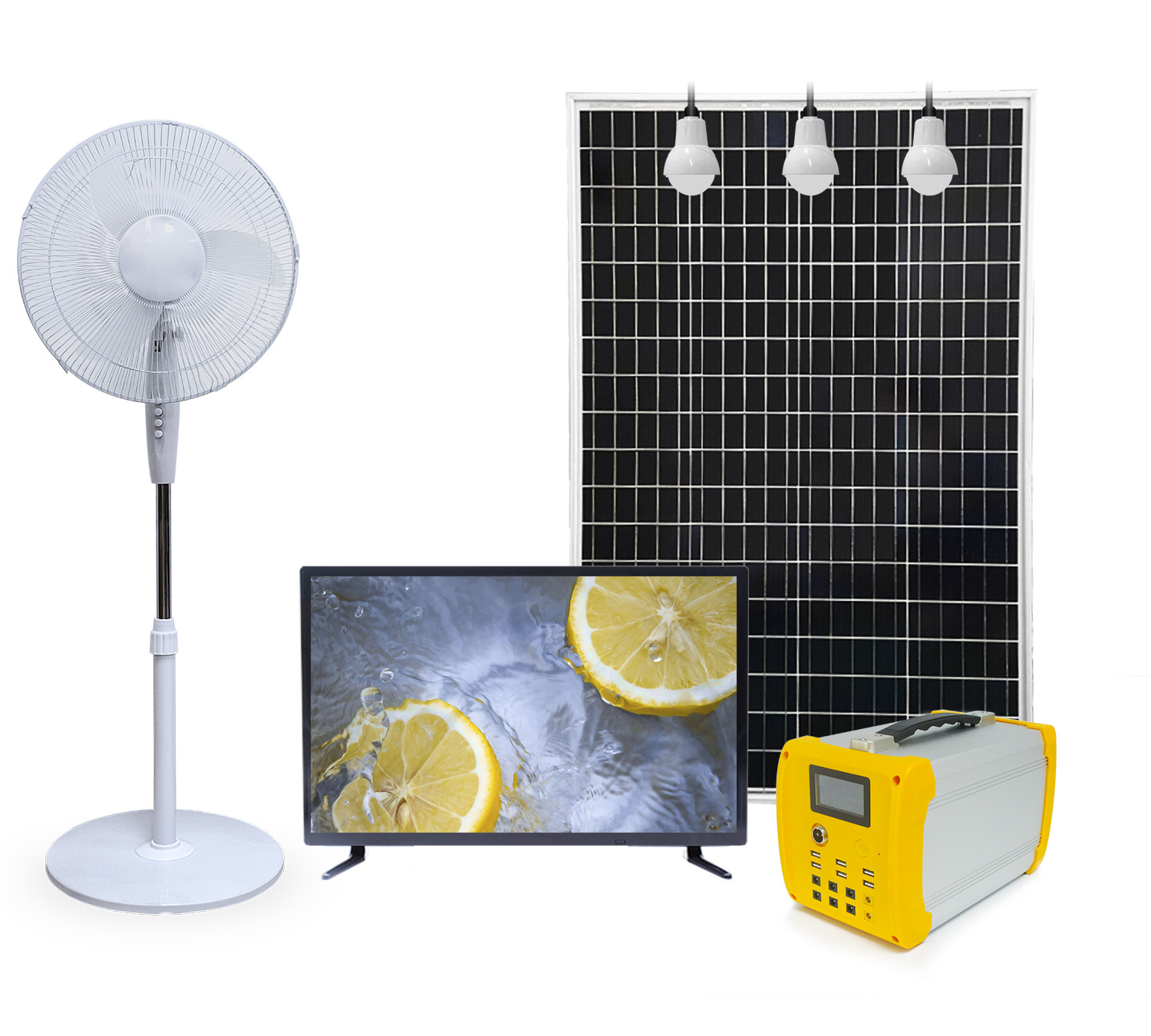 Multifunctional Solar Home Power System