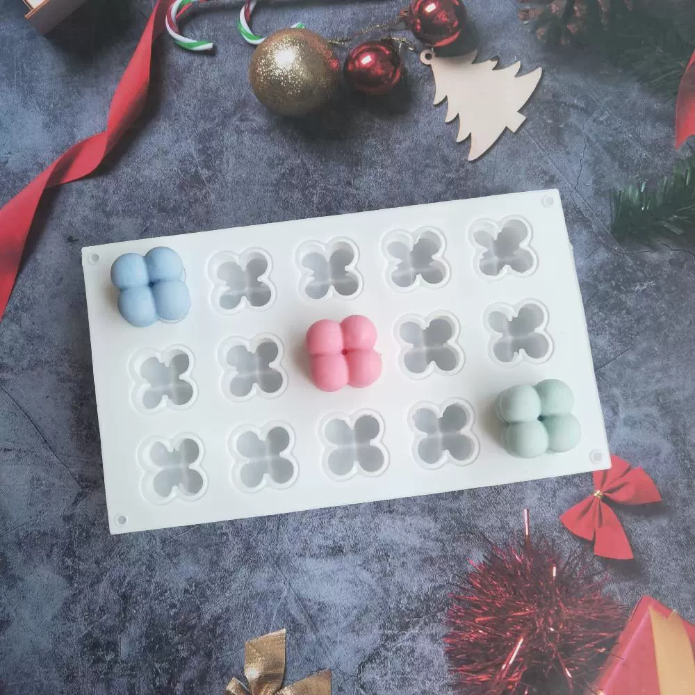 Acrylic Rubik's cube, compact silicone mold, ice cream