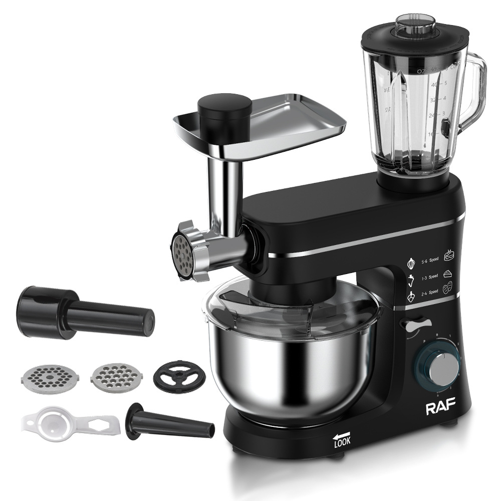 RAF chef machine 3-in-1, dough mixer, meat grinder and juicer