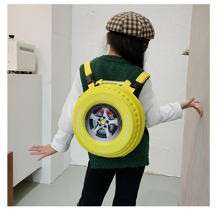 2022 Spring New stylish and high-quality tire bag, Korean style simple and fashionable casual handbag, crossbody children's schoolbag undefined
