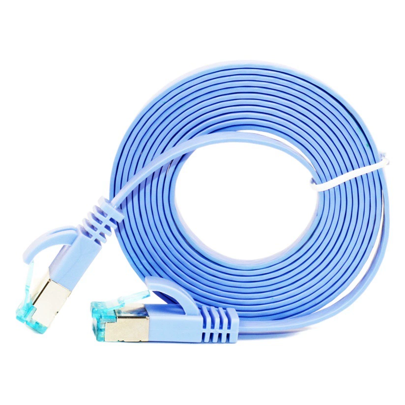 Оптовые шесть плоских сетевых кабелей бескислородная медь CAT6 с отделкой из чистой меди Gigabit 8-ядерная сетевая Перемычка 12350 m