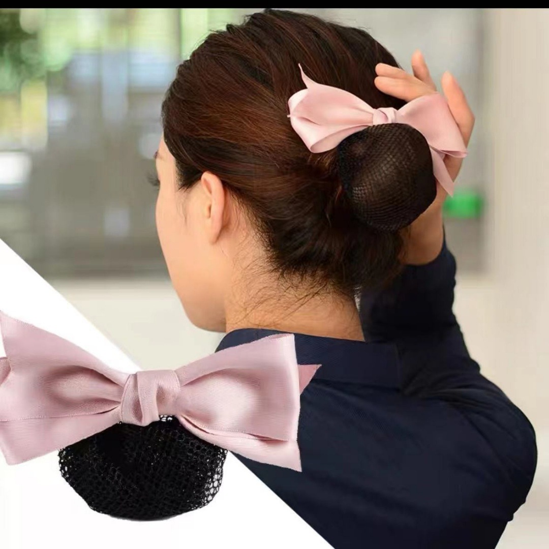 Hairnet for Stewardess Profession, Women's Hair Bun Net, Hotel Nurse Work Hair Clip, Hair Accessory, Spring Clip, Hairpin, Wholesale