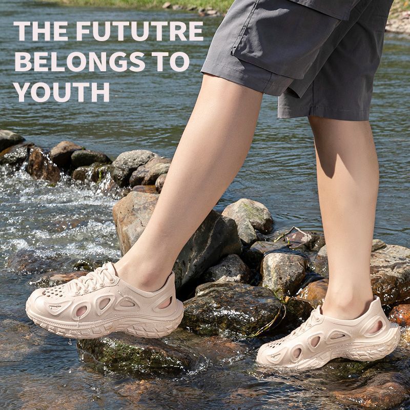 Eva Croc Shoes for Couples Sports Thick-Soled Women's Anti-Slip Men's Sandals New 2025 Summer Outerwear Eva Eva Croc Shoes for Couples Sports Thick-Soled Women's Anti-Slip Men's Sandals New 2025 Summer Outerwear Eva