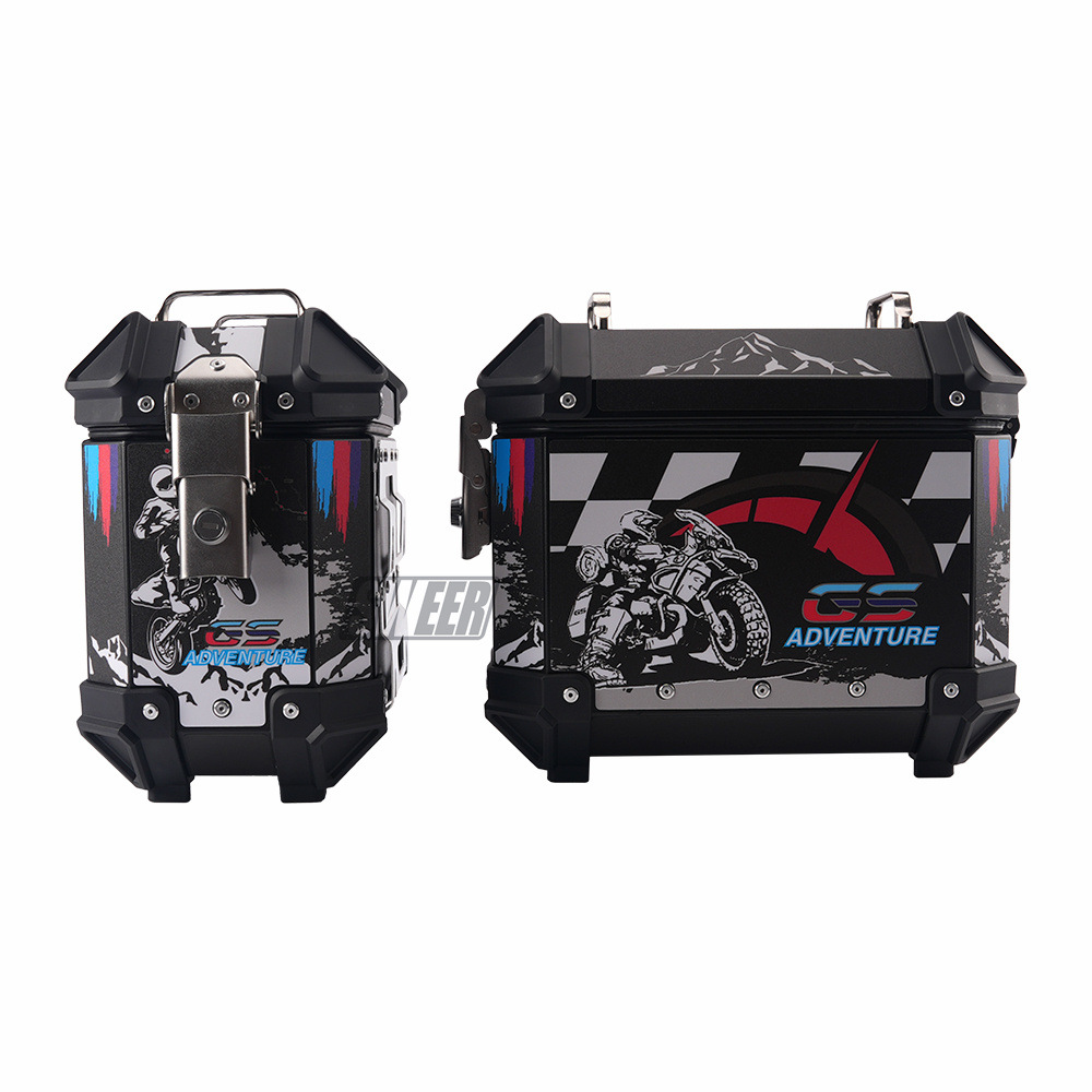 The New 18L Small-Capacity Motorcycle Aluminum Alloy Side Box Is Suitable for the Side Box and Trunk of the Niu Nine Electric Scooter