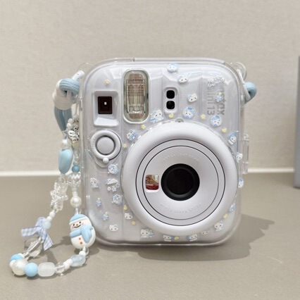 mini13 transparent case instax crystal instant mini12 case protective hard shell camera chain mini13 transparent case instax crystal instant mini12 case protective hard shell camera chain