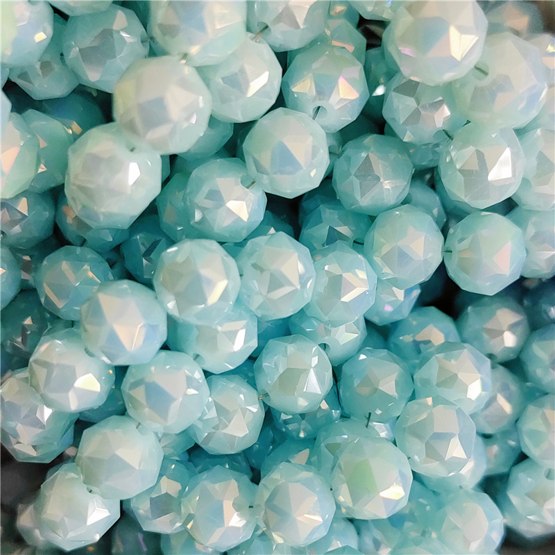 Mayorista 10mm cristal bola de flores galvanizado de alta temperatura abdiy bola de vidrio de colores pulseras collares pendientes accesorios de ropa