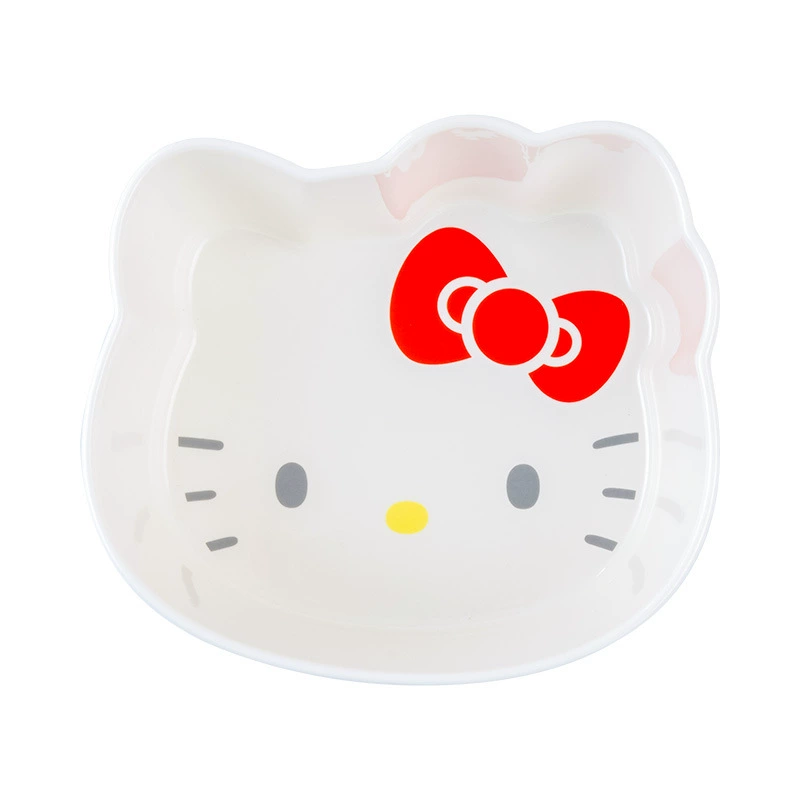 Салонная керамическая чашка Sanrio в форме миски для фруктов-салата, настоящая милая пищевая миска для детей, миска Kuoli для риса, оптом
